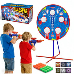 Aliex Spider Upgraded rotating target spins, helping kids aim with better hand-eye coordination.