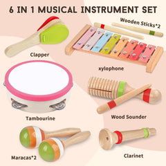 Aliex toddler musical toy set safe wood construction for little hands
