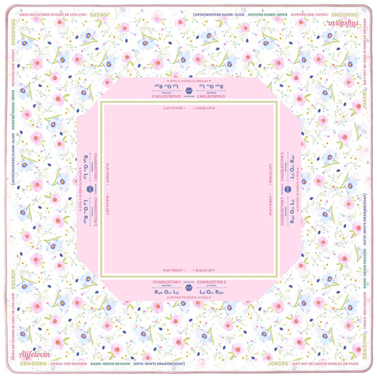 Alifelovin Mahjong Mat with noise-reducing bottom for quieter play.