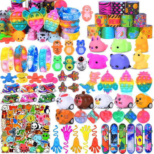 Alixumiss pop bracelets pack for classroom rewards and party favors.
