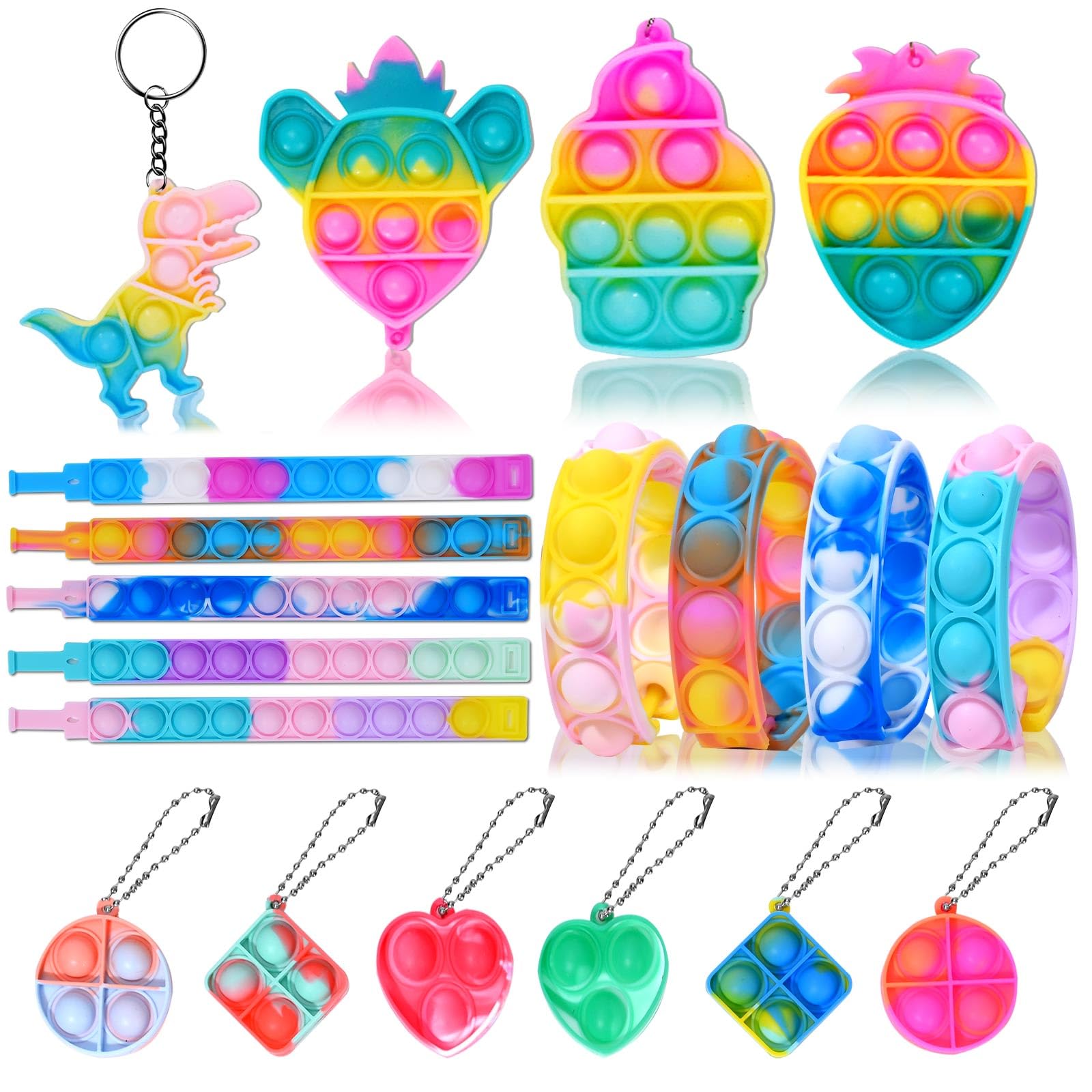 Alixumiss pop keychains for fun take-home gifts.