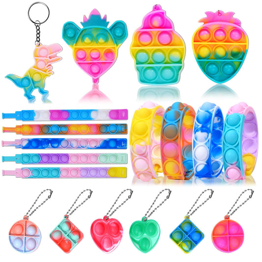 Alixumiss pop keychains for fun take-home gifts.