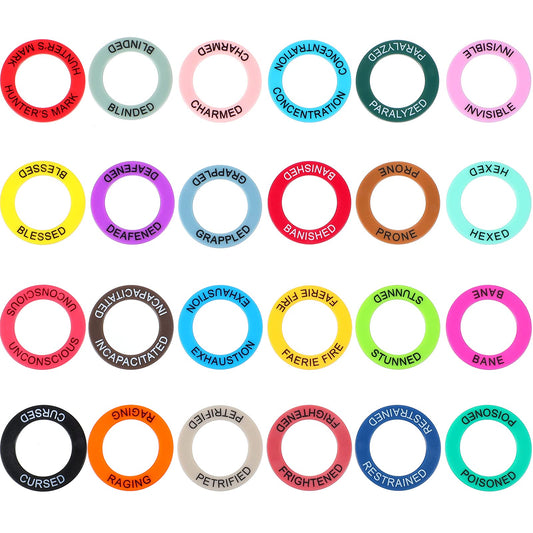 ALIZERO DND condition rings color variety enhances fast status reading.