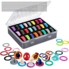 ALIZERO rings showcase 24 unique colors for clear condition differentiation.