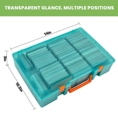 ALKOO 2200+ spacious capacity holds large card collections