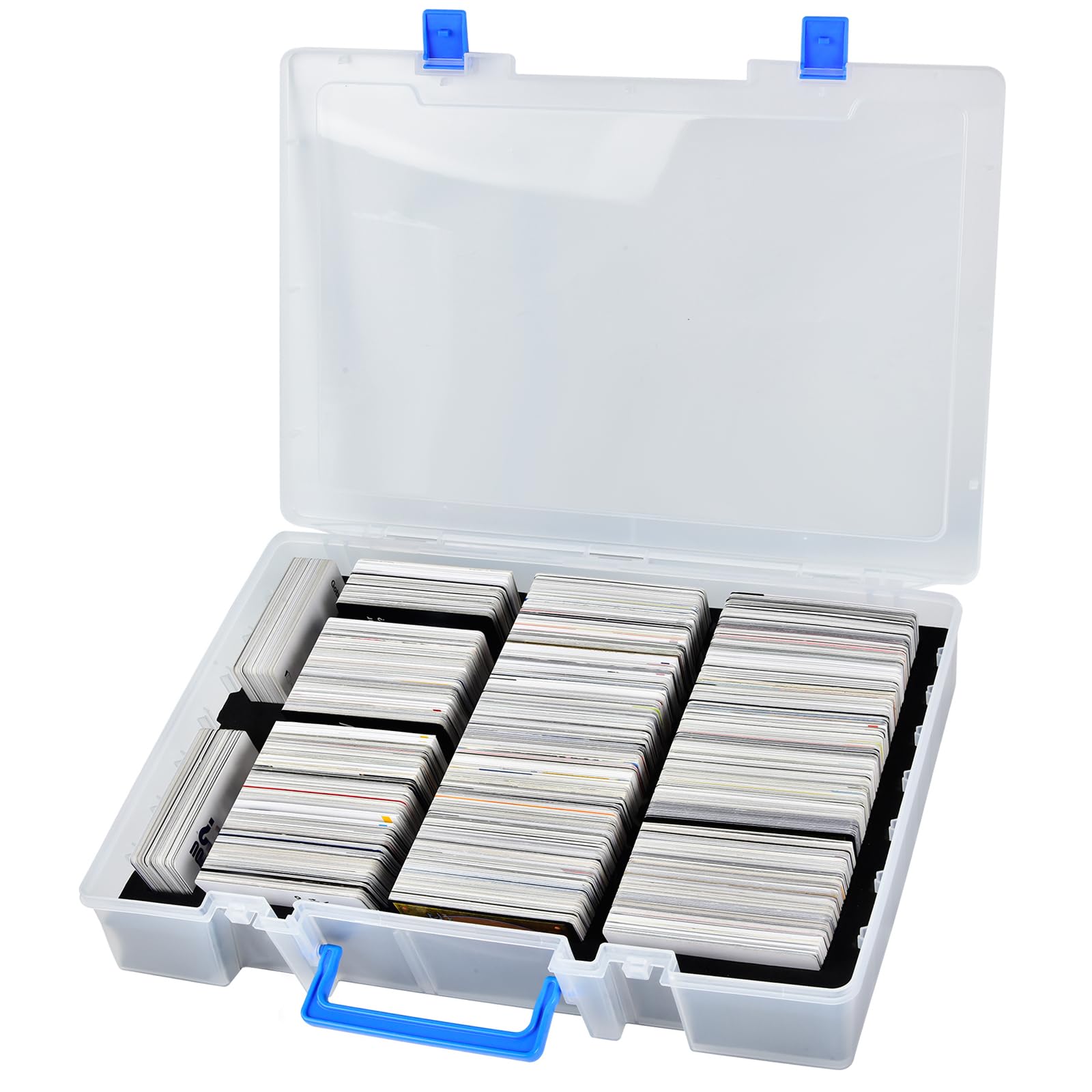 ALKOO 2200+ front view of the storage box showing ample card capacity