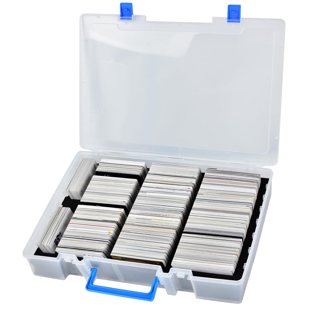 ALKOO 2200+ front view of the storage box showing ample card capacity