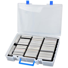ALKOO 2200+ front view of the storage box showing ample card capacity
