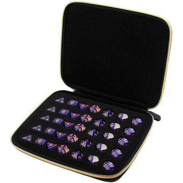 ALKOO dice storage case with foam insert protecting dice during travel