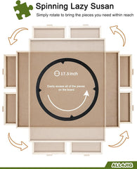 All4JIG protective cover shields your progress from dust on the puzzle board.