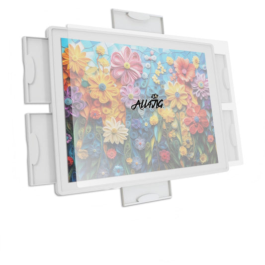 ALL4JIG puzzle board with 360° rotation for smooth puzzling and easy access