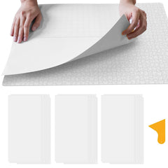 ALL4JIG Puzzle Saver sheet close-up shows secure back adhesion for 1,000-piece puzzles.