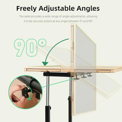 ALL4JIG puzzle table lightweight yet stable with reinforced legs for wobble-free use