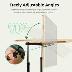 ALL4JIG puzzle table non-slip surface keeps pieces securely in place.