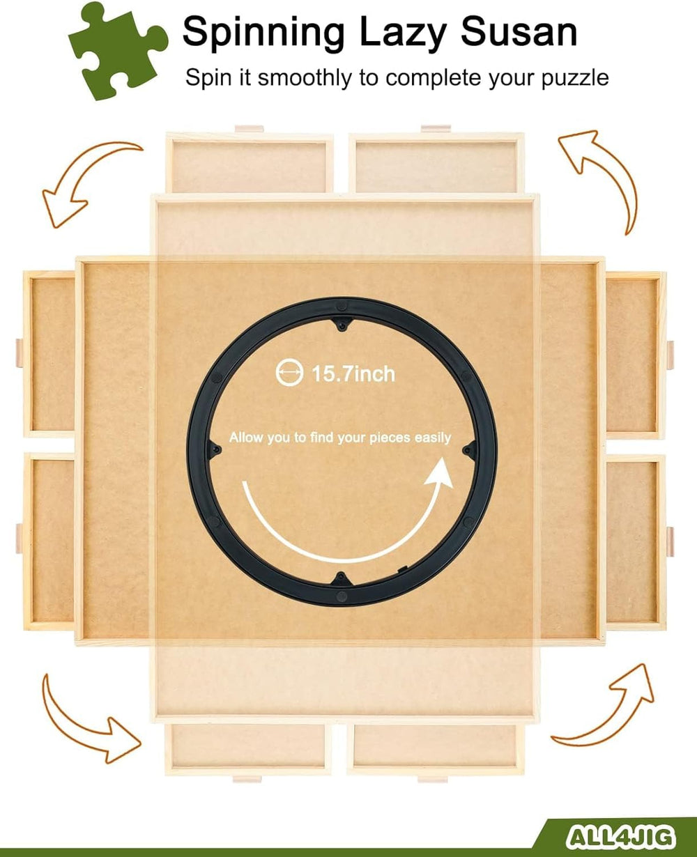 ALL4JIG sustainably sourced New Zealand pine adds natural warmth and strength.