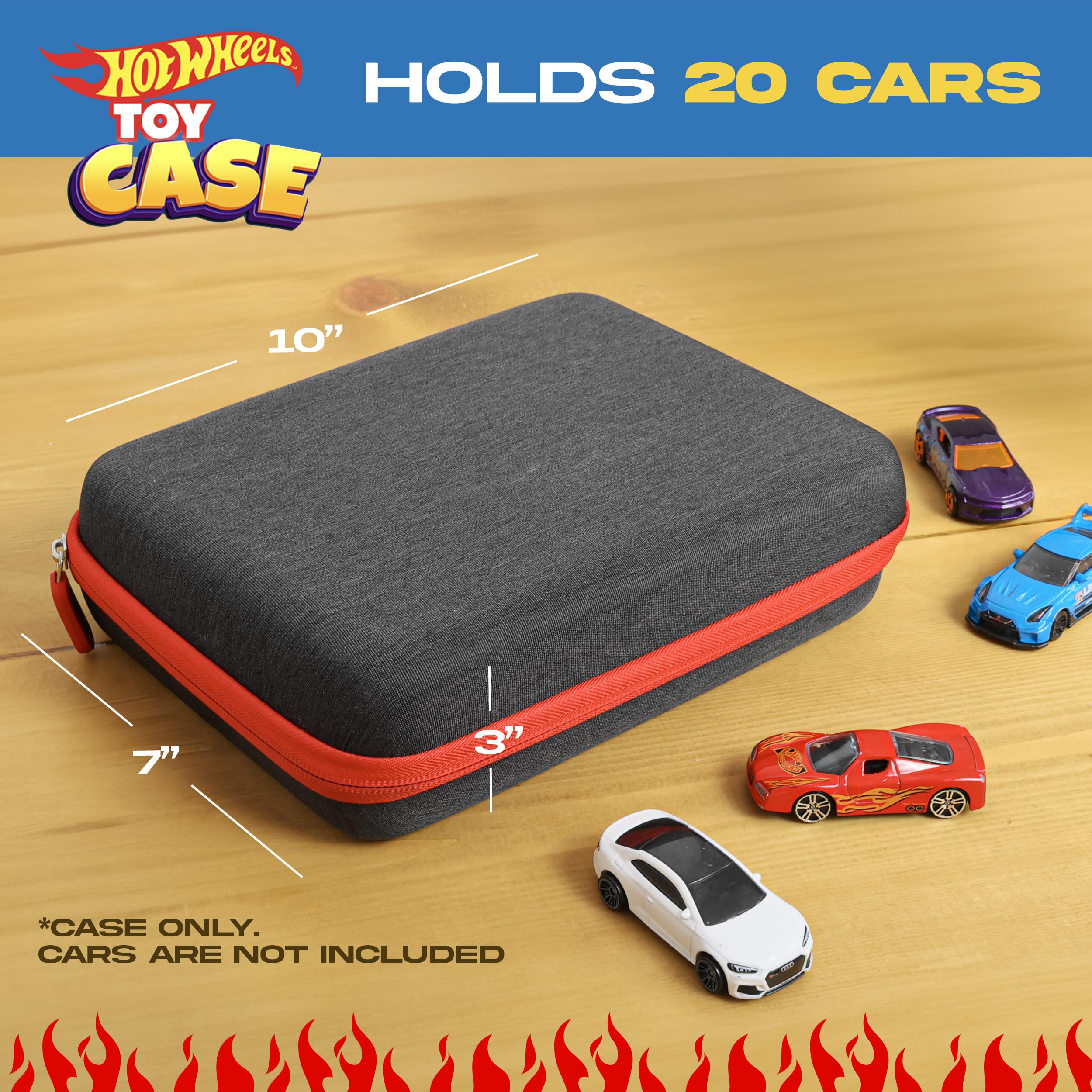 All7s compact, lightweight carrying case ideal for trips and daily play.