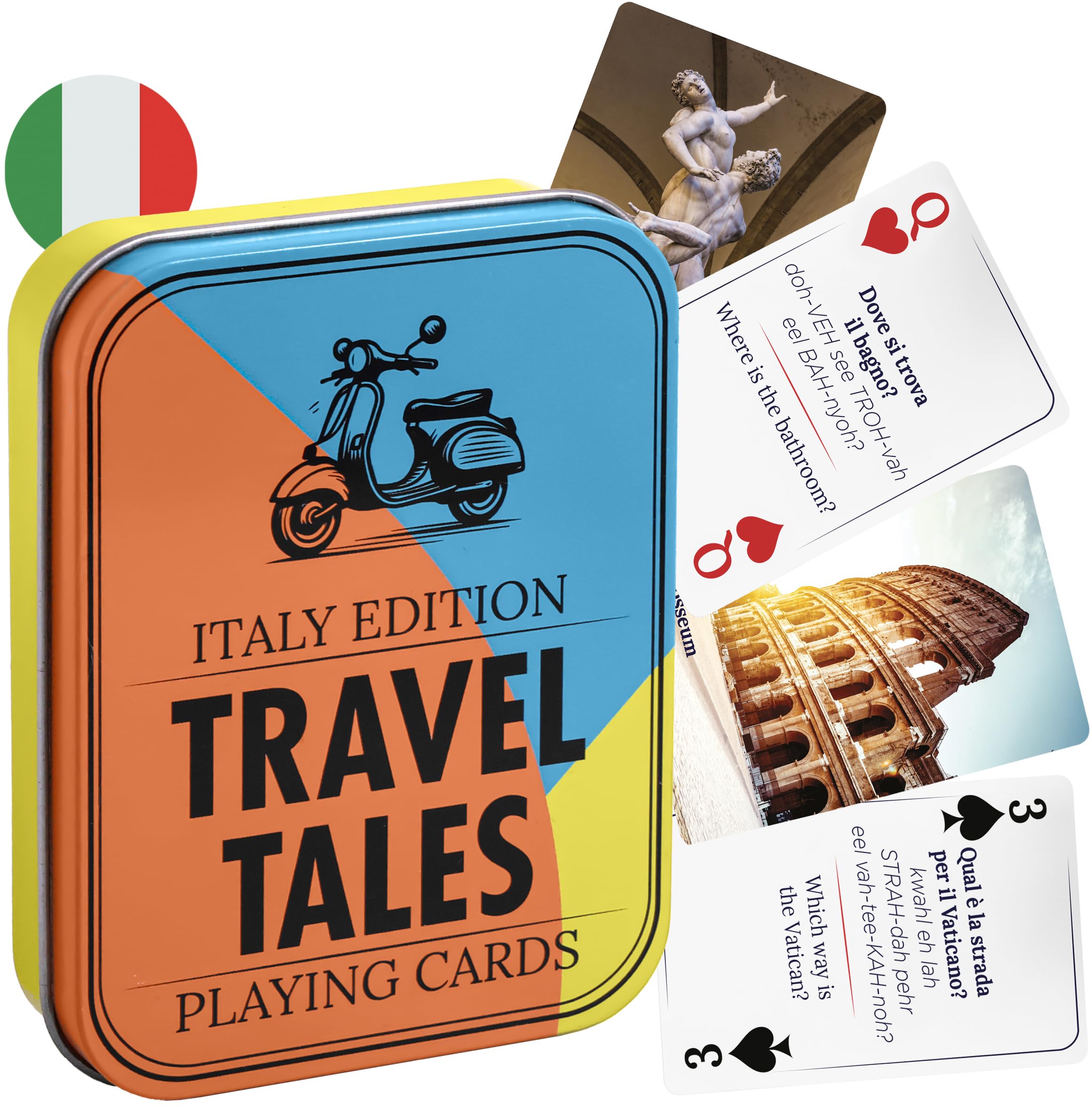 All7s Travel Tales Italy Colosseum image for learning Italian phrases while exploring history