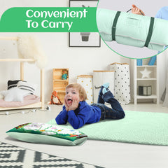 Alldomess roll-up design with Velcro straps for portable storage