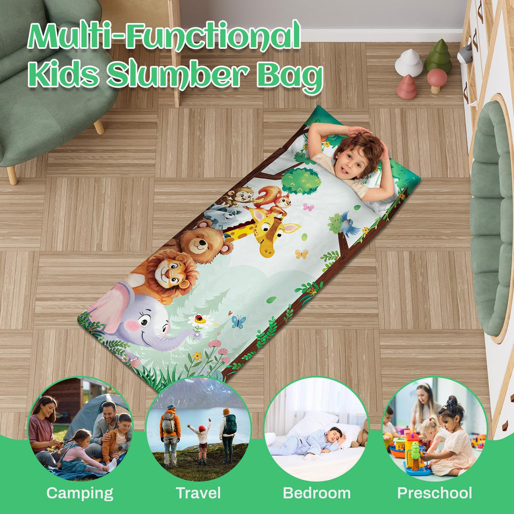 Alldomess 59x24 inch nap mat gives roomy space for toddlers to move