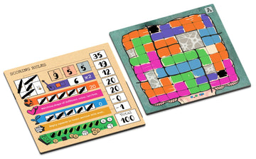 Allplay Mind Space box and components fit compactly for travel play.