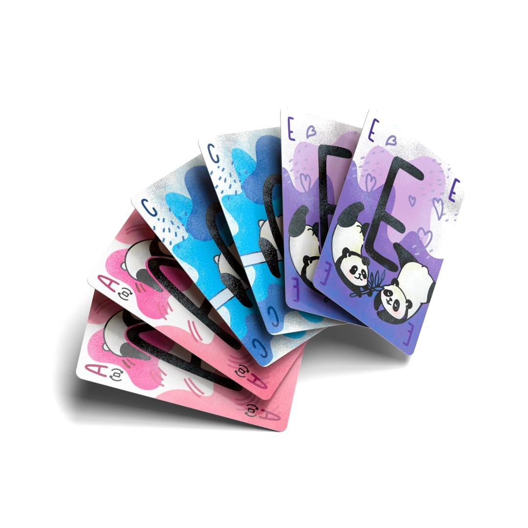 Players work toward a completed hand in Allplay Panda Panda.