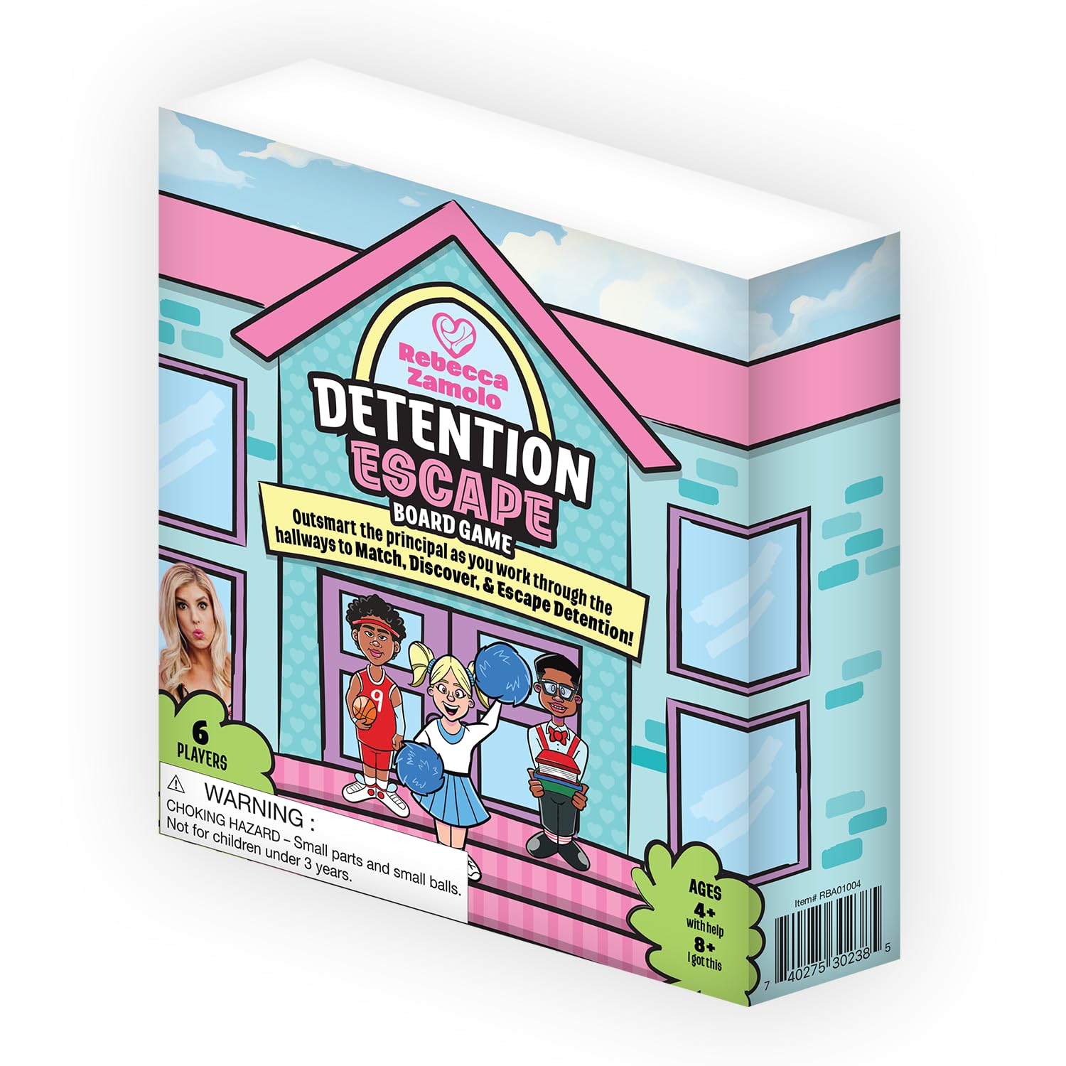 Allstar Innovations Rebecca Zamolo board game setup with colorful pieces for family play.