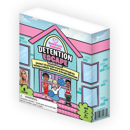 Allstar Innovations Rebecca Zamolo board game setup with colorful pieces for family play.