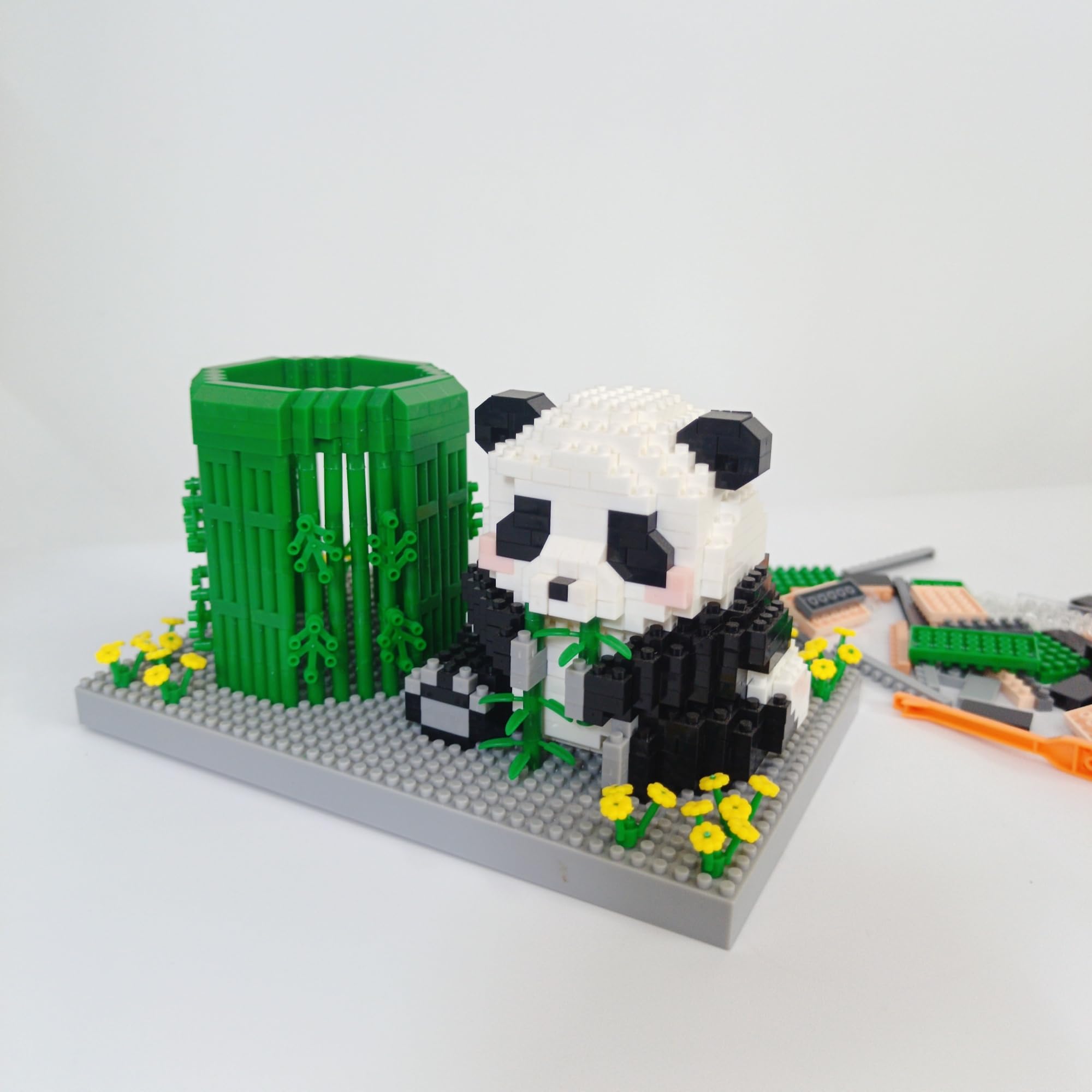 Alltogetho Office desk ornament panda brightens workdays and sparks conversation.