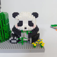 Alltogetho Panda pen holder unassembled invites a hands-on challenge.