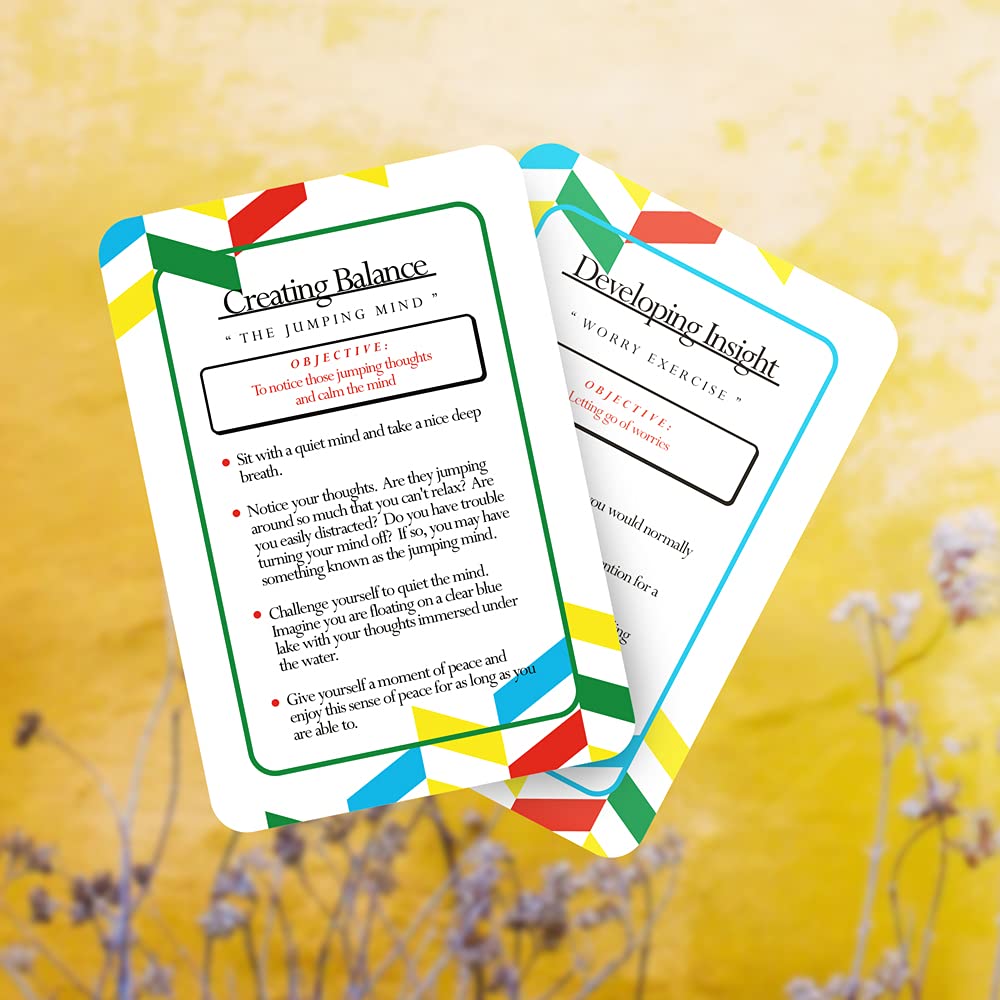 Allura & Arcia mindfulness cards suitable for therapy and counseling.
