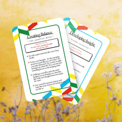 Allura & Arcia mindfulness cards suitable for therapy and counseling.