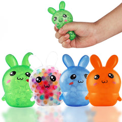 ALMHH Easter Bunny stress ball white helps relieve desk tension