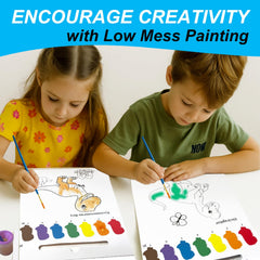 ALNETI pocket-size water coloring book ideal for travel and indoor play.