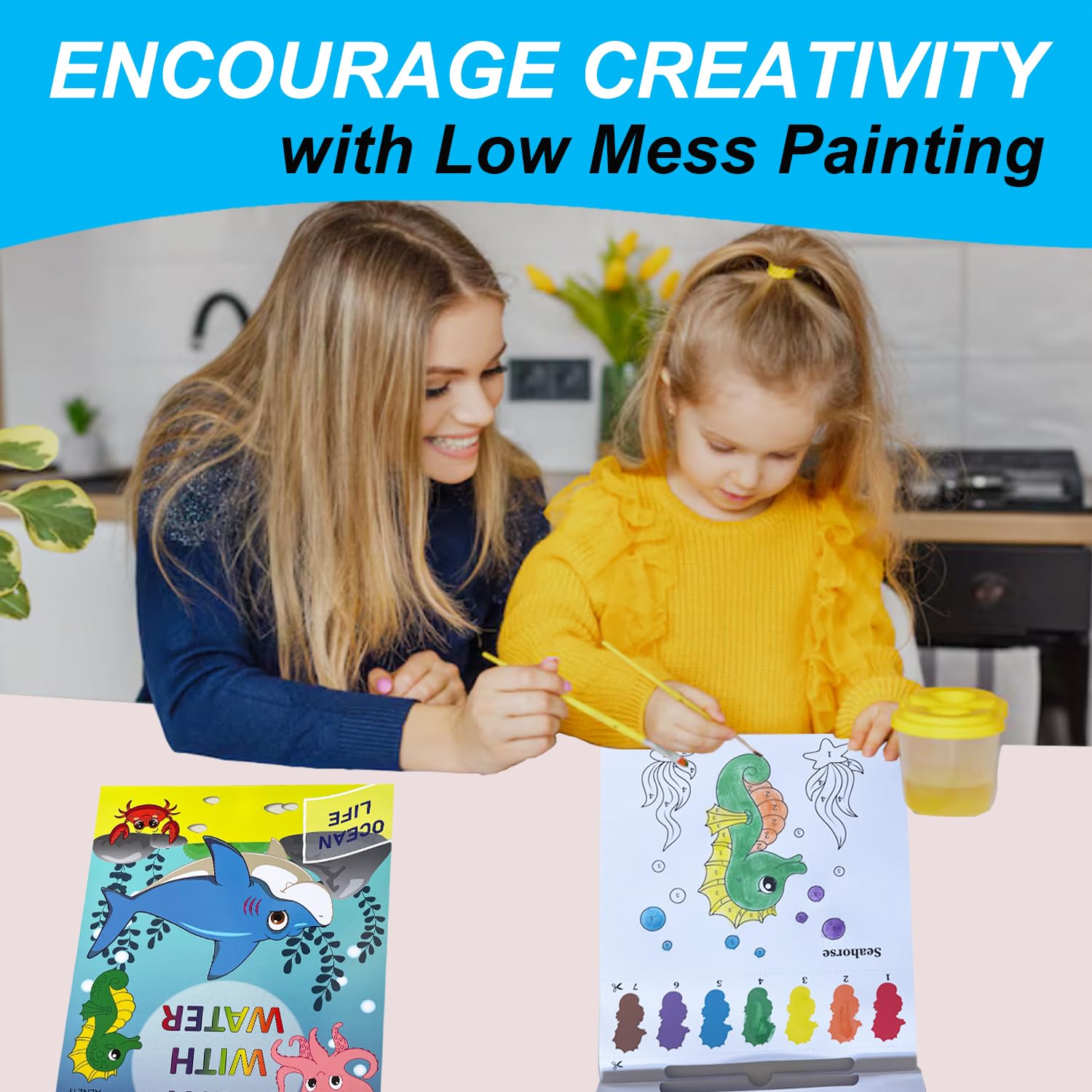 ALNETI kids art activity book supports indoor and outdoor creativity