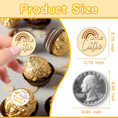 ALodr mini-kisses labels designed to fit chocolate kisses for cute labeling.