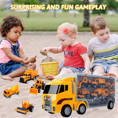 ALOTJOY Bulldozer Die-Cast Toy brings realistic construction vibes to playtime.