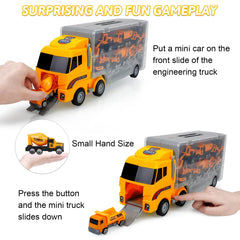 ALOTJOY Forklift Die-Cast Toy supports fine motor and imaginative logistics play.