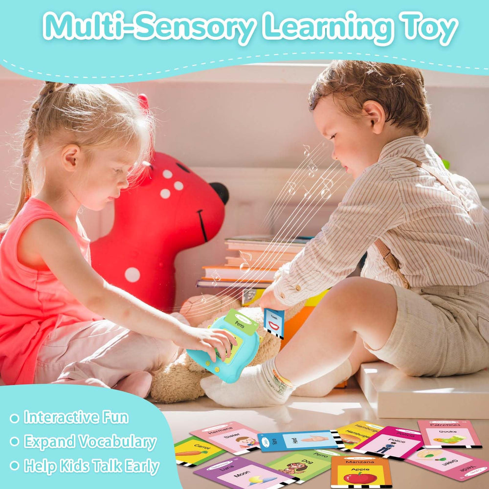 Alotwan durable card set with audio supports long-lasting learning