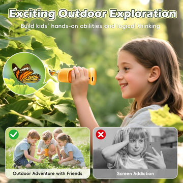Neck strap keeps hands free during exploration with Alotwan.