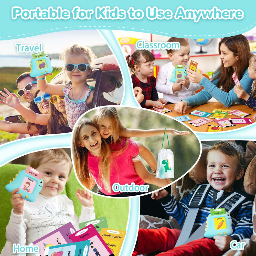 Alotwan rechargeable toddler reader with long battery life