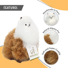 AlpacaNext close-up shows real alpaca fur texture, ultra-soft touch.