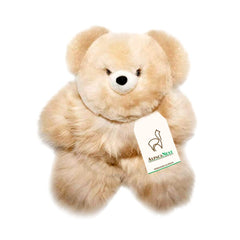 AlpacaNext soft cuddly baby alpaca teddy bear 18in beige offers cozy companionship for kids