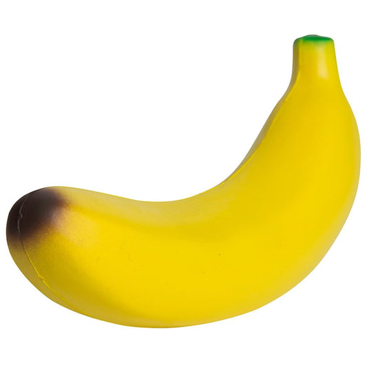 ALPI Banana Stress Toy in yellow banana shape for desk stress relief.