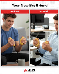 ALPI Realistic fake-food squishy toy for quick breaks