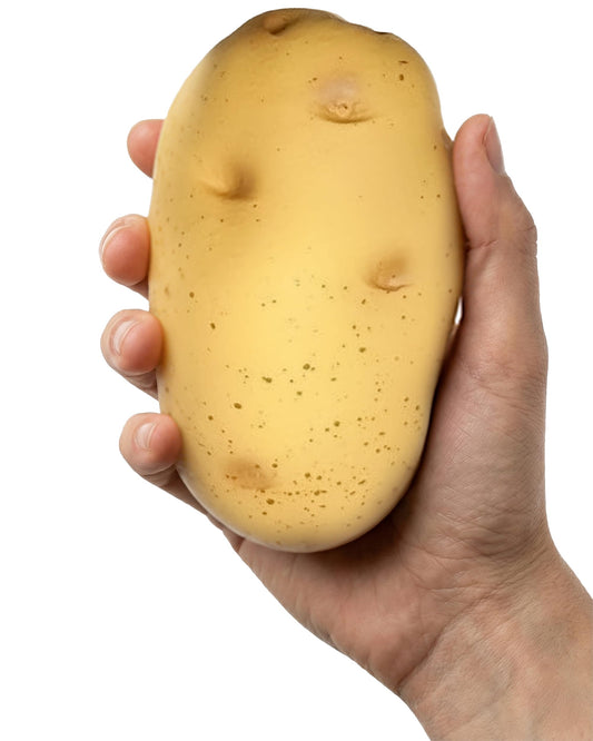 ALPI Potato squishy toy with soft squeeze for stress relief on your desk