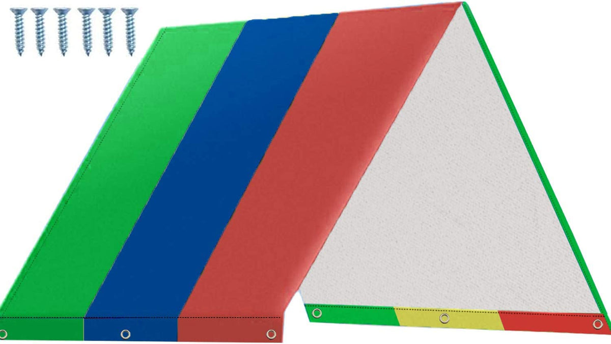 Alpurple swing tarp green close-up shows durable 210D fabric for outdoors