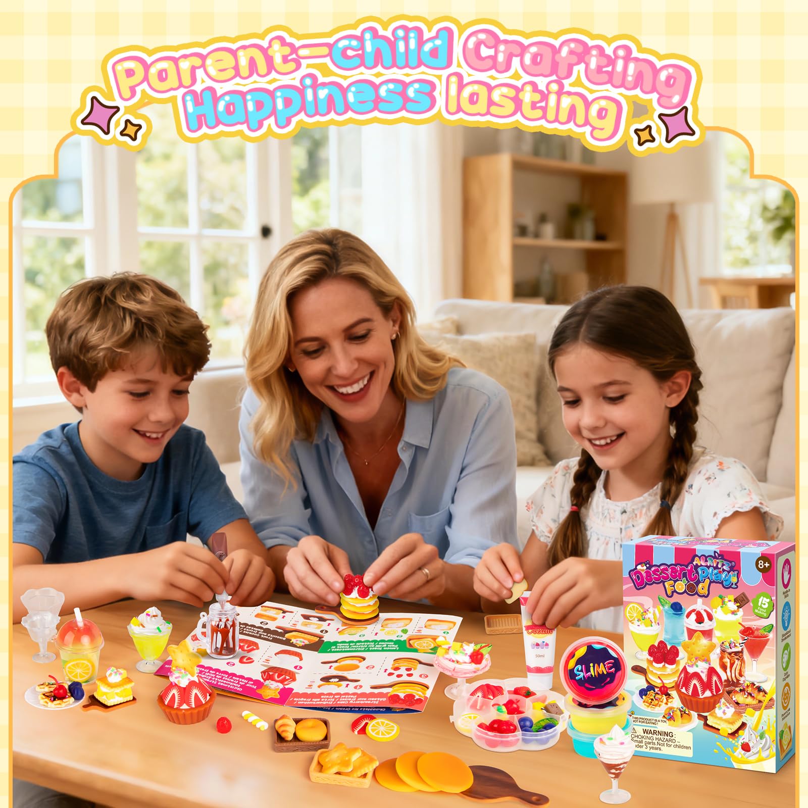 Alritz blueberry drinks craft: colorful beverages fuel pretend café games.