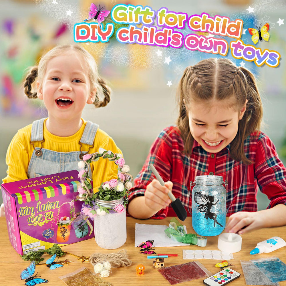 Alritz Fairy Lantern Kit fairy sticks add magical accents for playtime.