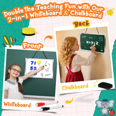 Alritz learning clock and posters enhance time-telling during play