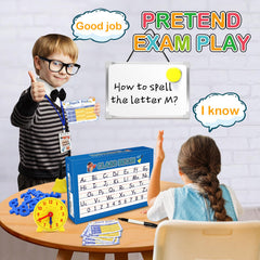 Alritz Pretend Play Teacher Set magnets and numbers for counting during classroom play